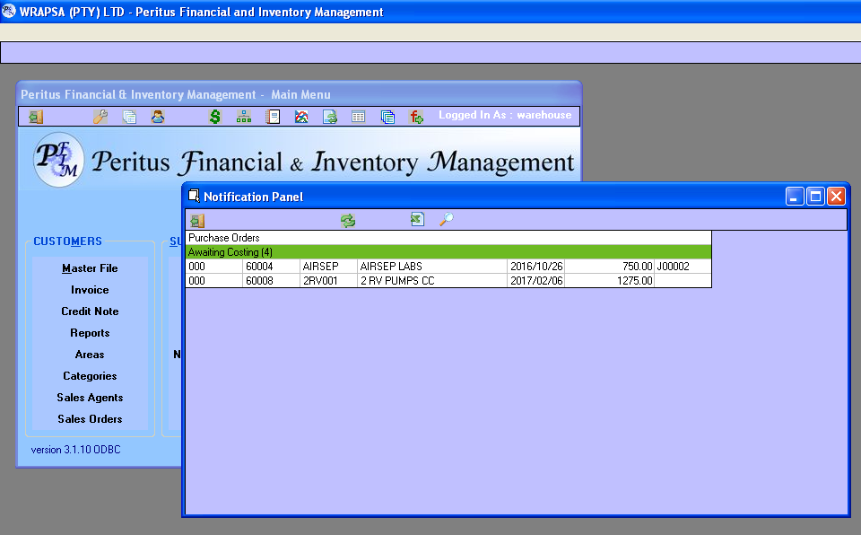 PFIM Supplier Quote Requests – Peritus Business Solutions WIKI